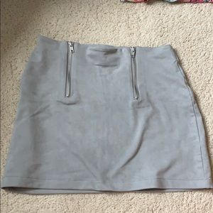 Forever 21 Suede Mini-skirt